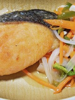 鮭のレモン南蛮漬け-レシピのメイン写真