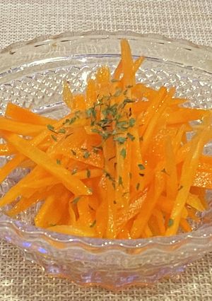即席簡単付け合わせにんじんサラダ-レシピのメイン写真