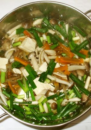 豆腐ごぼうスープ♪赤い皮膚病に簡単薬膳-レシピのメイン写真