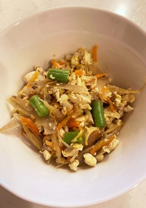 椎茸なしで！子供も好きな炒り豆腐☆簡単-レシピのメイン写真