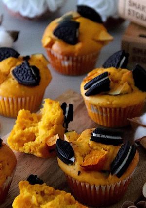 1度は食べてほしい私のかぼちゃマフィン-レシピのメイン写真