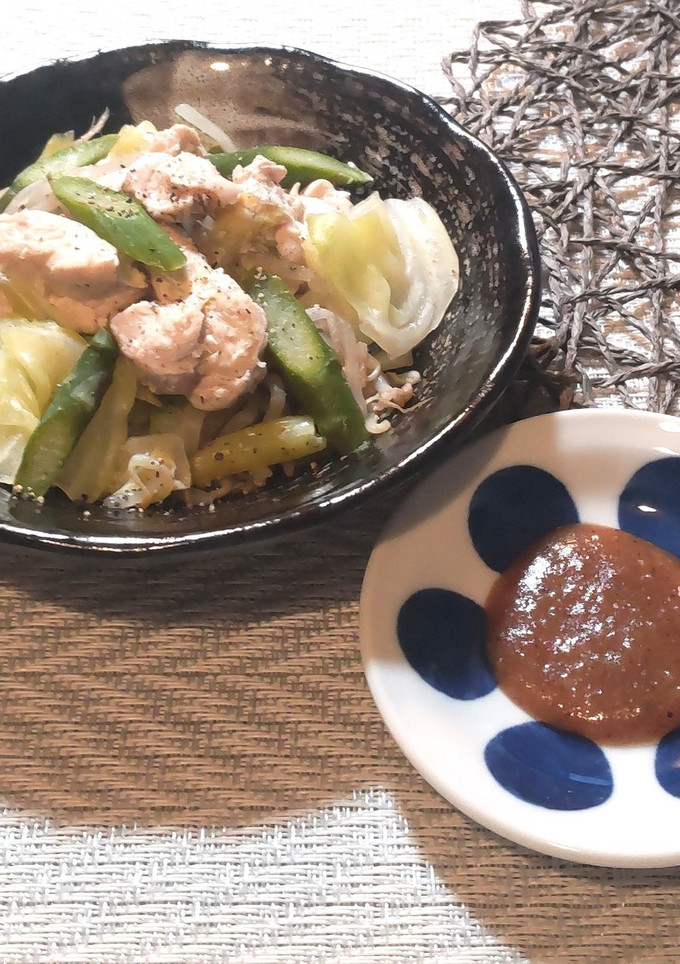 旨だしソースで食べる蒸しサラダ-レシピのメイン写真