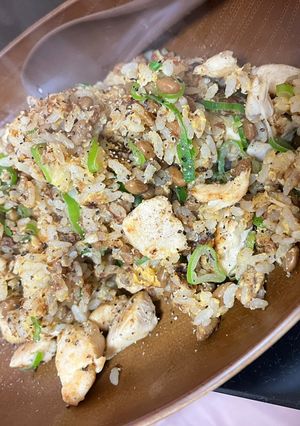 10分で簡単ダイエット納豆チャーハン！-レシピのメイン写真