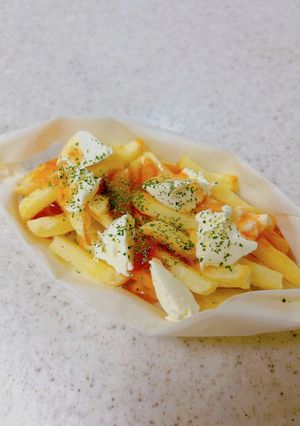 冷凍ポテトを美味しく♪スイチリクリチのせ-レシピのメイン写真