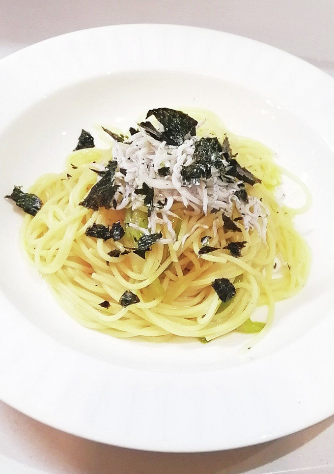 簡単！しらすと長葱の和風パスタ♪-レシピのメイン写真