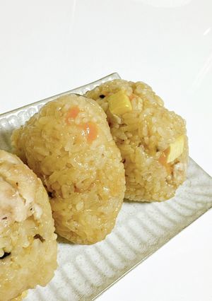 脱マンネリご飯！楽チンちまき風おにぎり-レシピのメイン写真