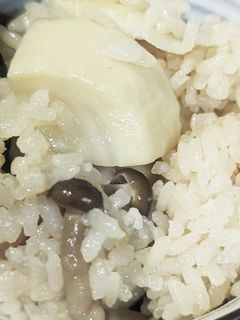 たけのこときのこの炊き込みご飯-レシピのメイン写真