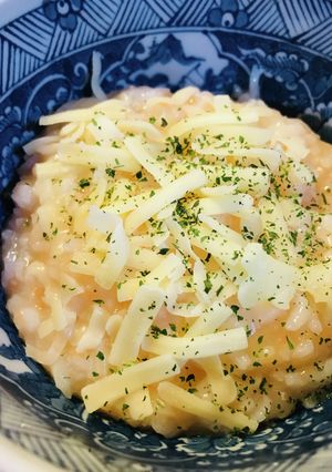 じゃがいも＆にんじんのモチモチチーズ雑炊-レシピのメイン写真
