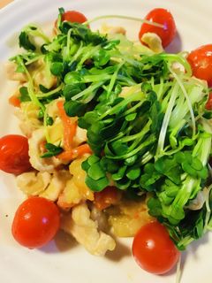鶏肉&根菜の細切り炒め-レシピのメイン写真