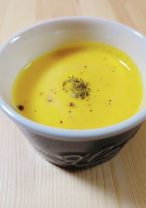 素材がおいしいかぼちゃスープ-レシピのメイン写真
