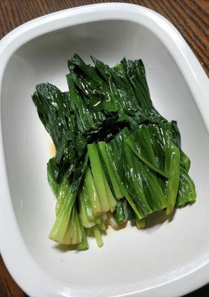 行者にんにくのおひたし-レシピのメイン写真