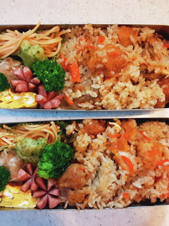 高校生弁当覚え書き162炊き込みご飯-レシピのメイン写真