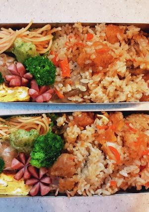 高校生弁当覚え書き162炊き込みご飯-レシピのメイン写真