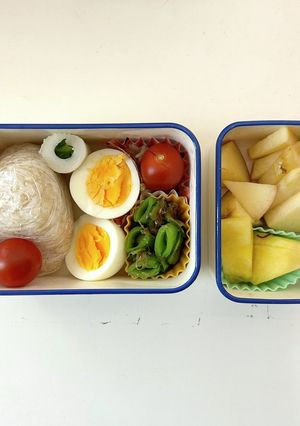女子高生のヘルシー弁当　284kcal-レシピのメイン写真