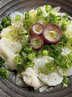 水タコのカルパッチョ~魚の駅生地~-レシピのメイン写真