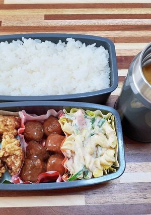 高校生男子お弁当23年4月11日-レシピのメイン写真