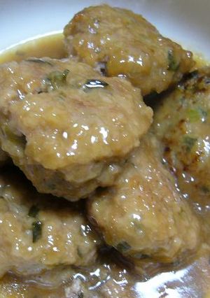 簡単で美味しい！汁肉団子-レシピのメイン写真