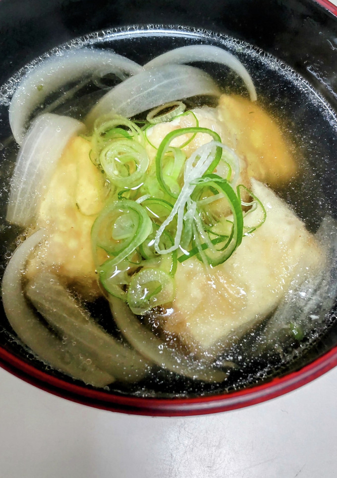 揚げ出し豆腐～♡スープ仕立てで美味しい-レシピのメイン写真