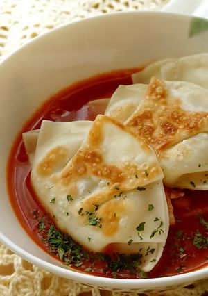 モッツアレラ餃子入りミネストローネスープ-レシピのメイン写真