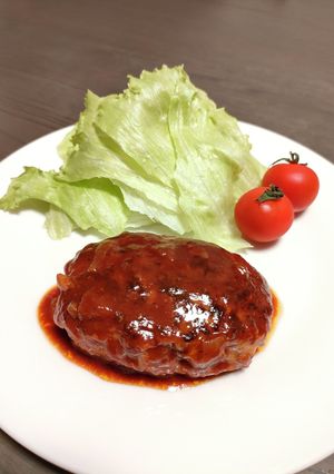 ハンバーグ-レシピのメイン写真