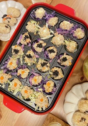 ホットプレートで蒸し肉団子-レシピのメイン写真