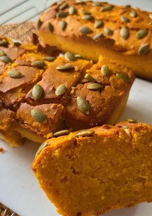 米粉で♪かぼちゃのパウンドケーキ-レシピのメイン写真