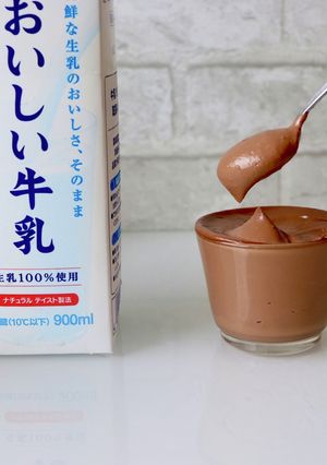 牛乳で作る【禁断のチョコレートクリーム】-レシピのメイン写真