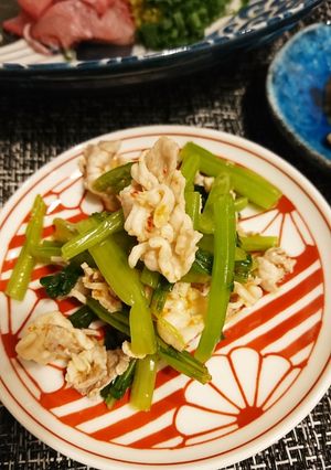 かぶ葉豚しゃぶサラダ-レシピのメイン写真