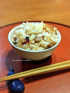 鍋で炊く*たけのことたこごはん-レシピのメイン写真