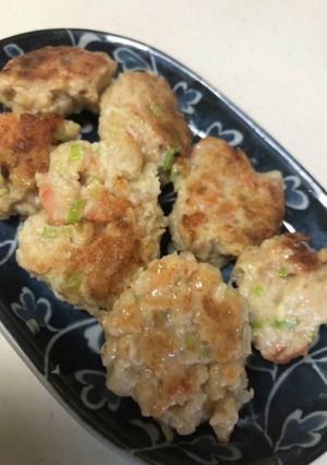 春色♡エビ・鶏ひき肉団子-レシピのメイン写真