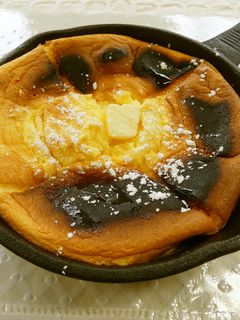 カステラ風パンケーキ-レシピのメイン写真