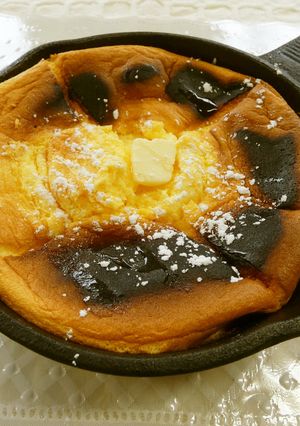カステラ風パンケーキ-レシピのメイン写真