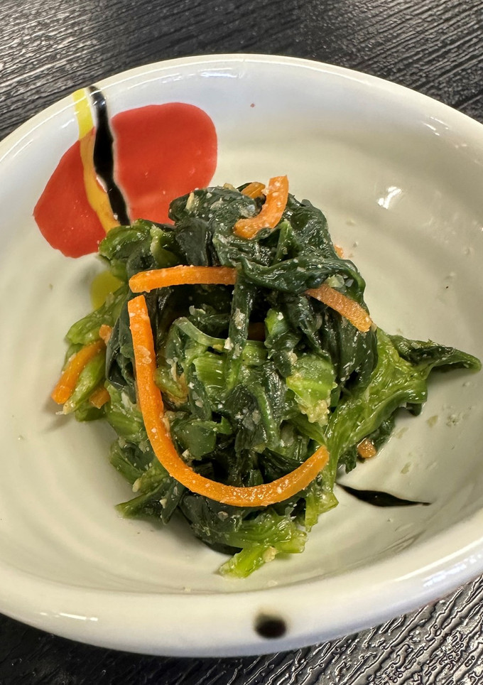 ほうれん草の胡麻酢和え-レシピのメイン写真