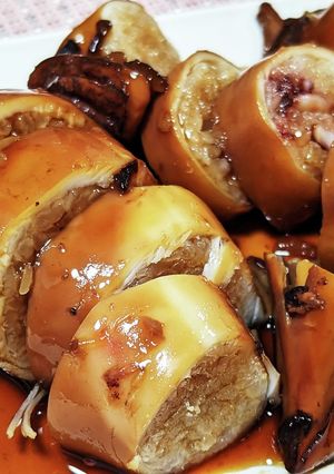 お家で手づくり！しっかり味の烏賊めし-レシピのメイン写真