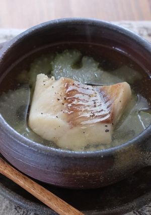 【春の薬膳】セロリと鱈のスープ-レシピのメイン写真