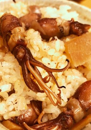 ホタルイカの炊き込みご飯-レシピのメイン写真