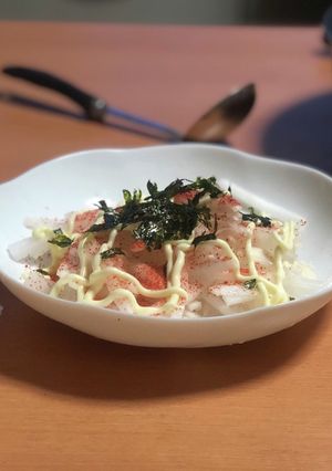 大根のあかり和えマヨさらだ〜明太マヨ風〜-レシピのメイン写真