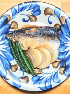 機内誌で紹介された焼きサバの煮付け-レシピのメイン写真