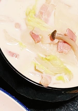 白菜のミルクスープ-レシピのメイン写真