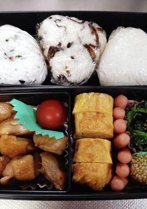 高1息子弁当　4/11　覚書3-レシピのメイン写真