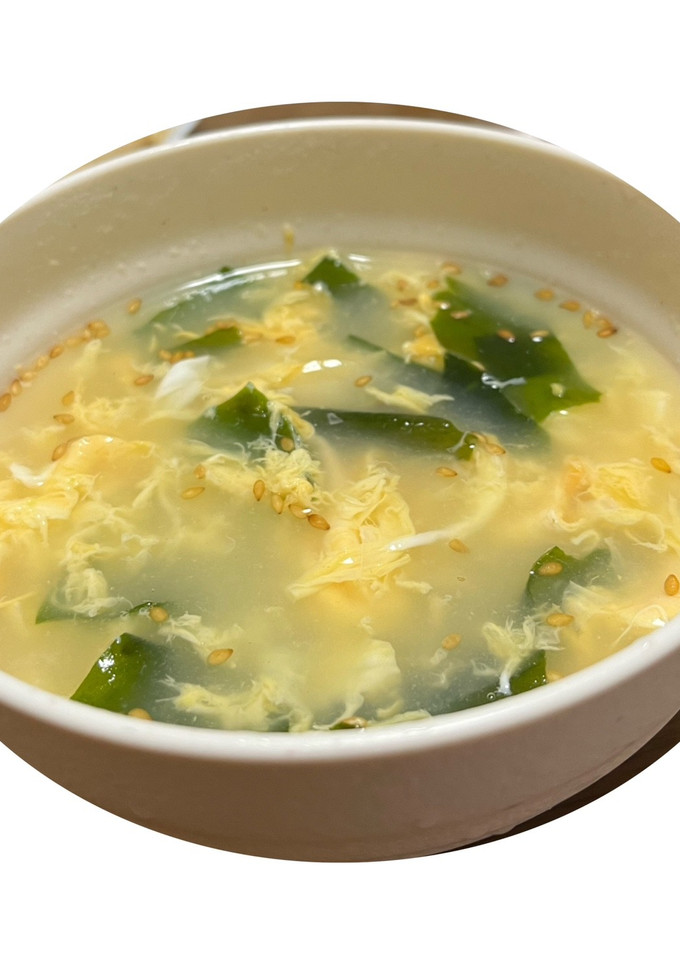 簡単すぐできる　卵とわかめの中華スープ-レシピのメイン写真