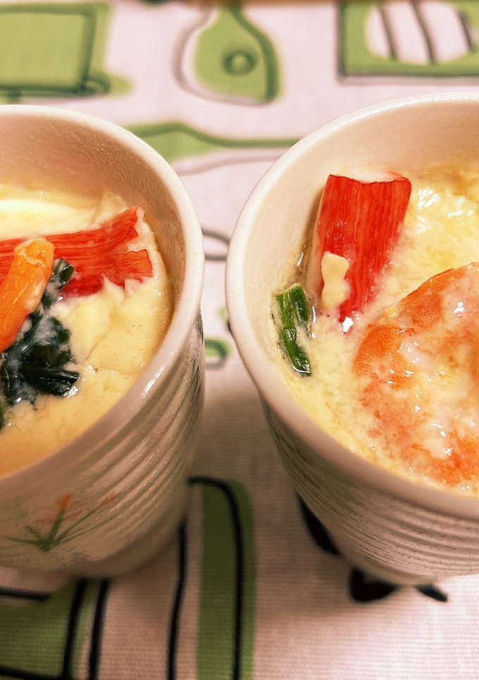 エビと鶏肉の茶碗蒸し-レシピのメイン写真