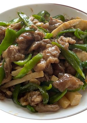 子供が食べやすい牛肉炒め〜青椒肉絲風〜-レシピのメイン写真