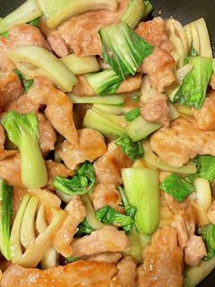 豚肉とチンゲン菜の味噌炒め-レシピのメイン写真