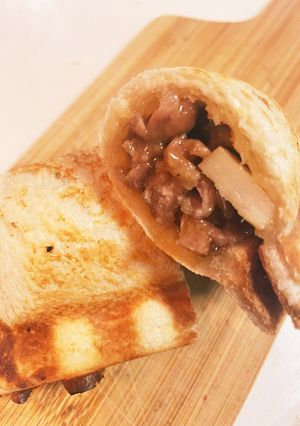 今朝の4w1hサンド「たけのこ×豚肉」-レシピのメイン写真