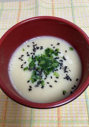 大豆粉×豆乳＝和風ていすとポタージュ☆-レシピのメイン写真