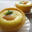 グレープフルーツカップのチーズケーキ