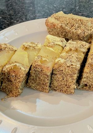 レンジでりんごと紅茶のオートミールケーキ-レシピのメイン写真
