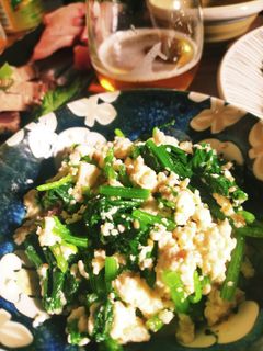 胡桃入ほうれん草の白和え-レシピのメイン写真