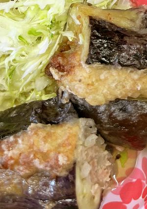 茄子の挟み揚げ-レシピのメイン写真